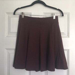 Maroon Skirt